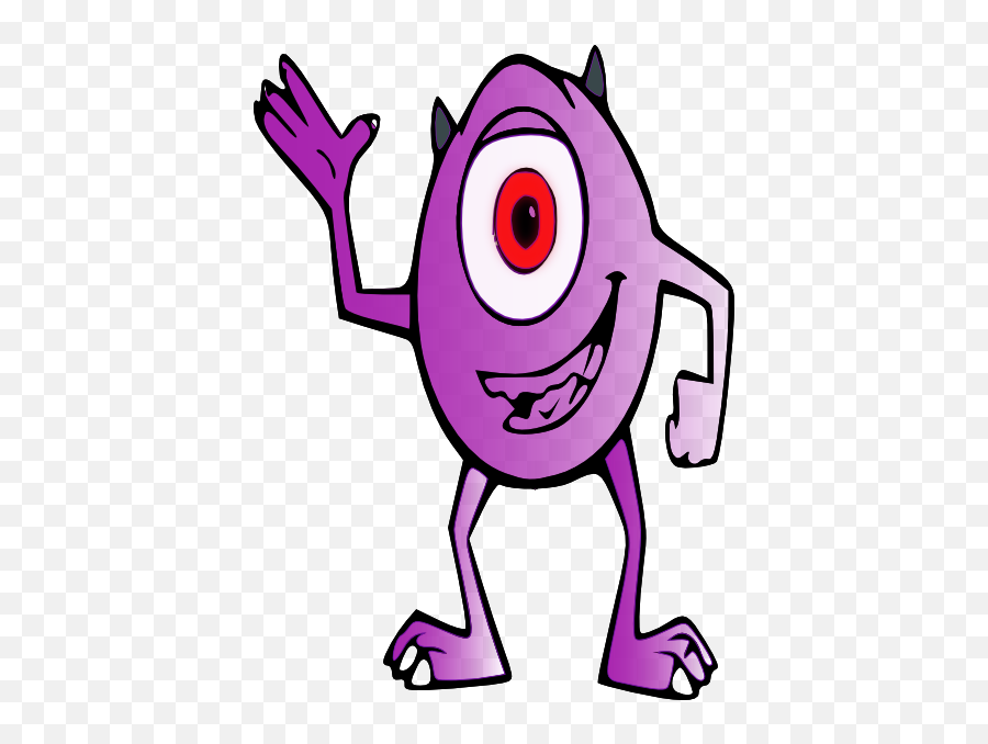 Vector Alien Stock Picture - Cyclops Clipart Emoji,Purple Alien Emoji