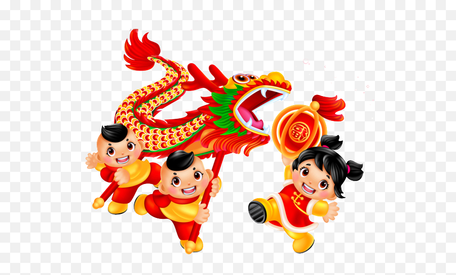 Dragon Dance Lion Dance Lantern Festival Toy Figurine For - Cartoon Emoji,Lion Emoticon