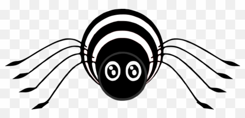Cartoon Pictures Of Spiders 2 Buy Clip Art - Transparent Animated Spider Transparent Emoji,Black Widow Emoji