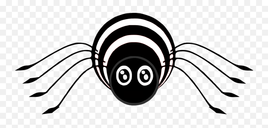 Cartoon Pictures Of Spiders 2 Buy Clip Art - Transparent Animated Spider Transparent Emoji,Black Widow Emoji