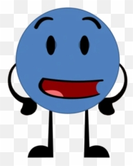 Blue Powerpoint Smiley - Powerpoint Bfdi Emoji,Uwu Emoticon