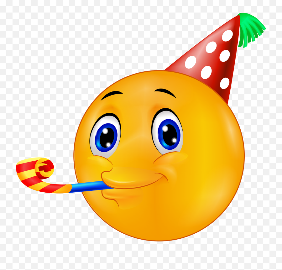 Party Emoji Decal - Emoticons De Festa,Emoji Party