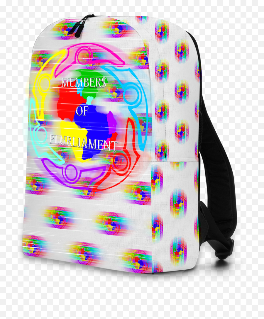 Members Of Plurliament Technicolor Ravewear Festival Emoji,Purple Emoji Backpack