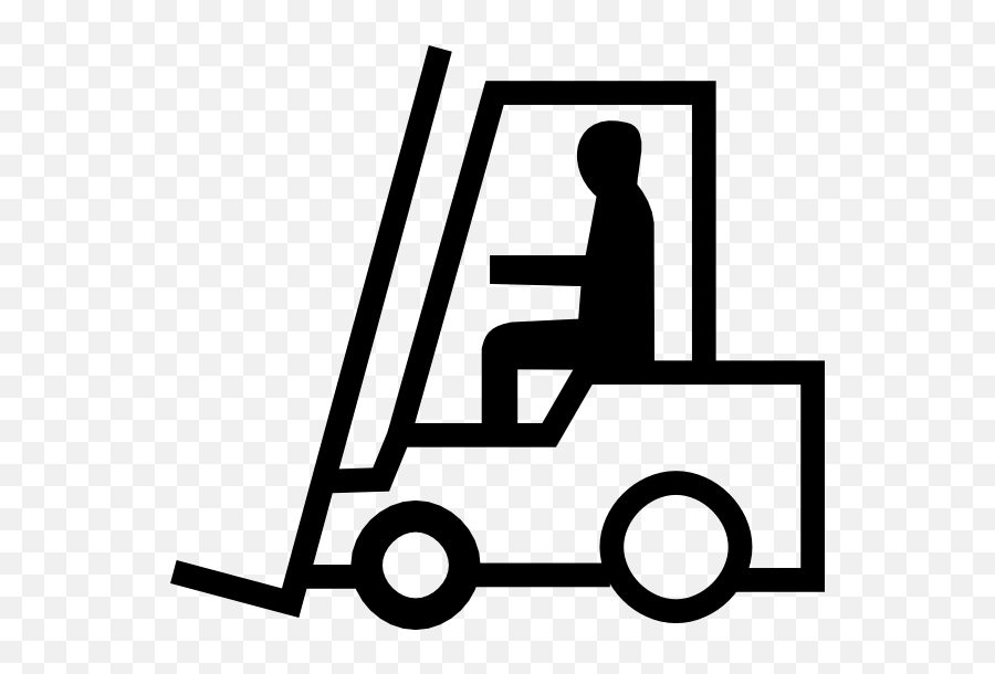 Fork Clipart Art Fork Art Transparent - Forklift Symbol Emoji,Forklift Emoji