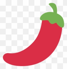 Hot Pepper Clipart - Chili Emoji