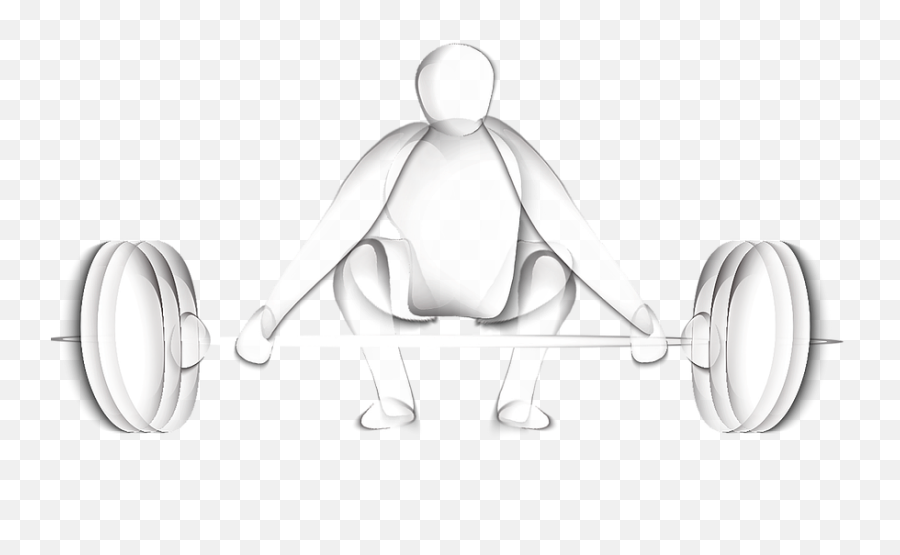 Sport Weightlifting Training Athlete - Weightlifting Silhouette Snatch Emoji,Weight Lifting Emojis