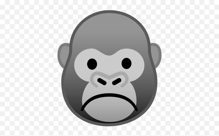 Gorilla Emoji - Gorilla Emoji Png,Gorilla Emoji