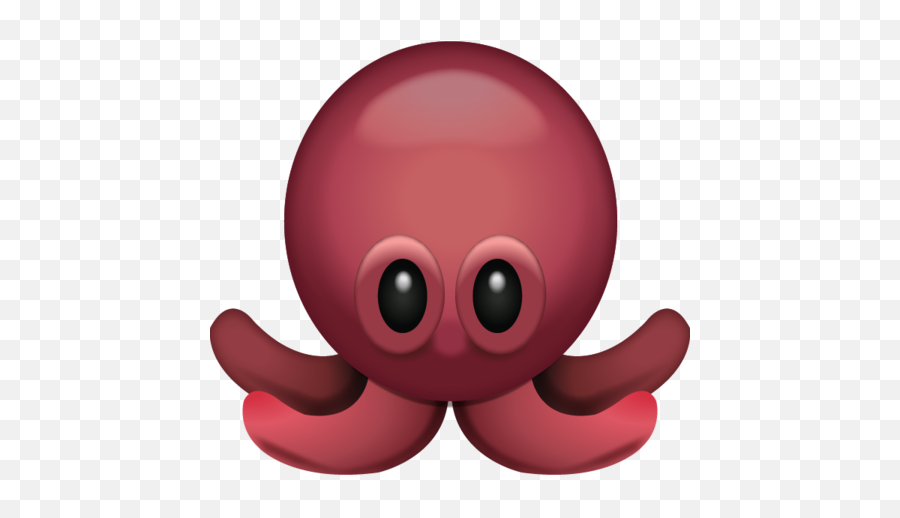 Octopus Png - Octopus Emoji Png,Eyes Emoji
