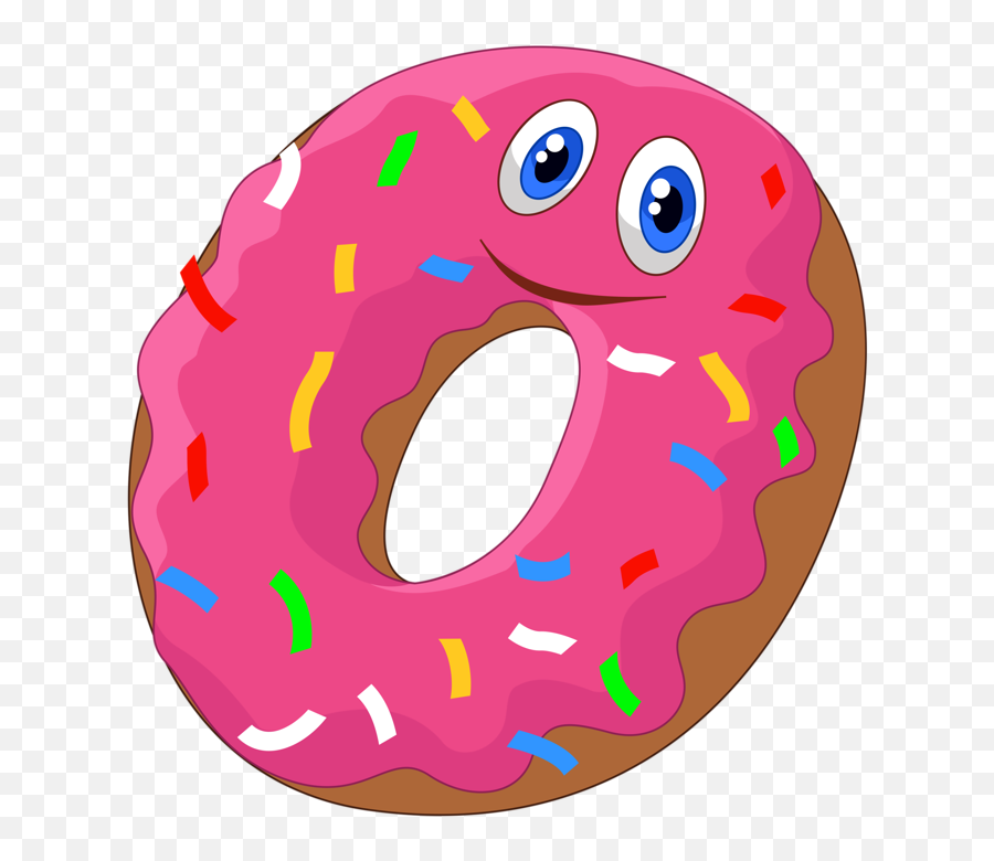 Emoji Clipart Donut Emoji Donut - Funny Food Clipart,Basketball Donut Coffee Emoji