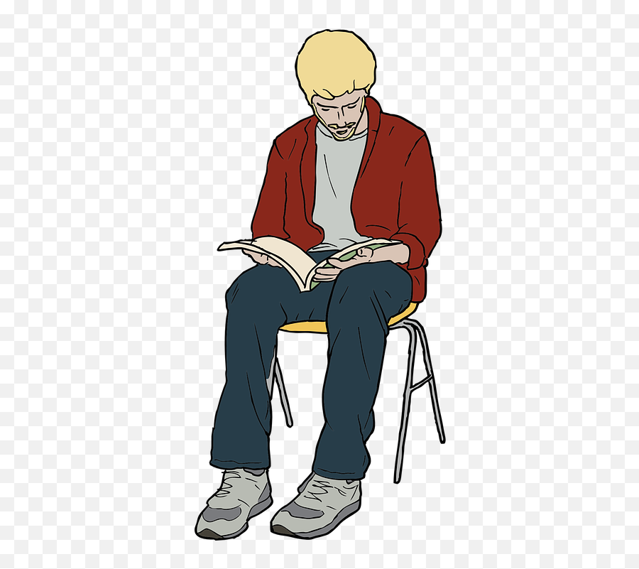 Free Jacket Man Vectors - Cartoon Person Sitting Down Emoji,Zipped Mouth Emoticon
