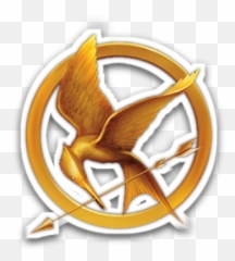 There Needs To Be A - Transparent Hunger Games Logo Emoji,Salute Emoji