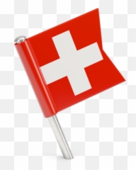 Sfci29 - Swiss Flag Pin Emoji,Austrian Flag Emoji