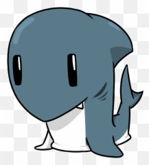 Emotes Transparent Png Clipart Free - Cute Great White Shark Drawings Emoji,Shark Emojis