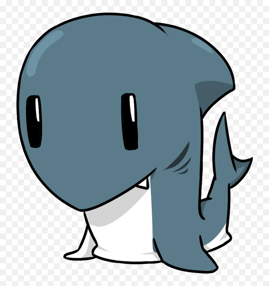 Emotes Transparent Png Clipart Free - Cute Great White Shark Drawings Emoji,Shark Emojis