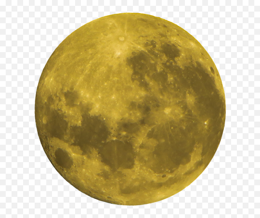 Yellow Moon Png Picture - Non Luminous Objects Moon Emoji,Full Moon Emoji