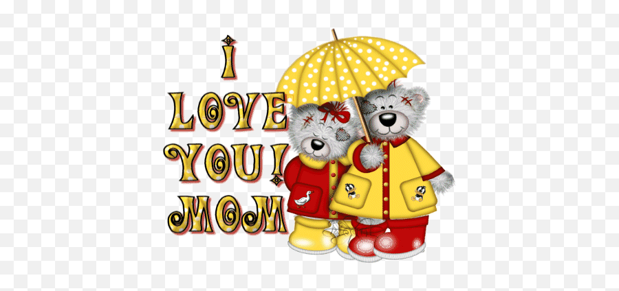 I Love You Mom Bear Mom Mother Happy - Love You Mummy Gif Emoji,Happy Mothers Day Emojis