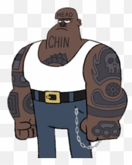 Tats - Gravity Falls Tattoo Guy Emoji,Emoji Tattoo Gun