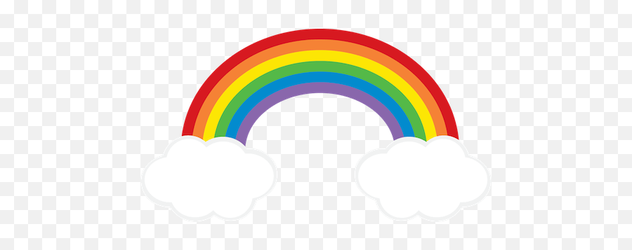 Rainbow Cloud Clipart Freebie From Go Designs At - Cloud Rainbow Clip Art Emoji,Mushroom Cloud Emoji