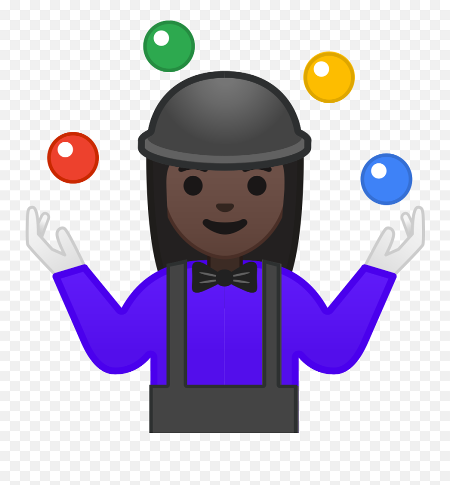 Filenoto Emoji Pie 1f939 1f3ff 200d 2640svg - Wikimedia Emoji,Bowing Emoji Text