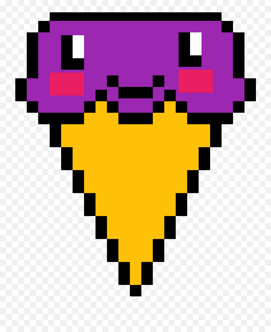 Pixilart - Kwiye Purple Beard Guy By Asrield Minecraft Build Ice Cream Emoji,Beard Emoticon