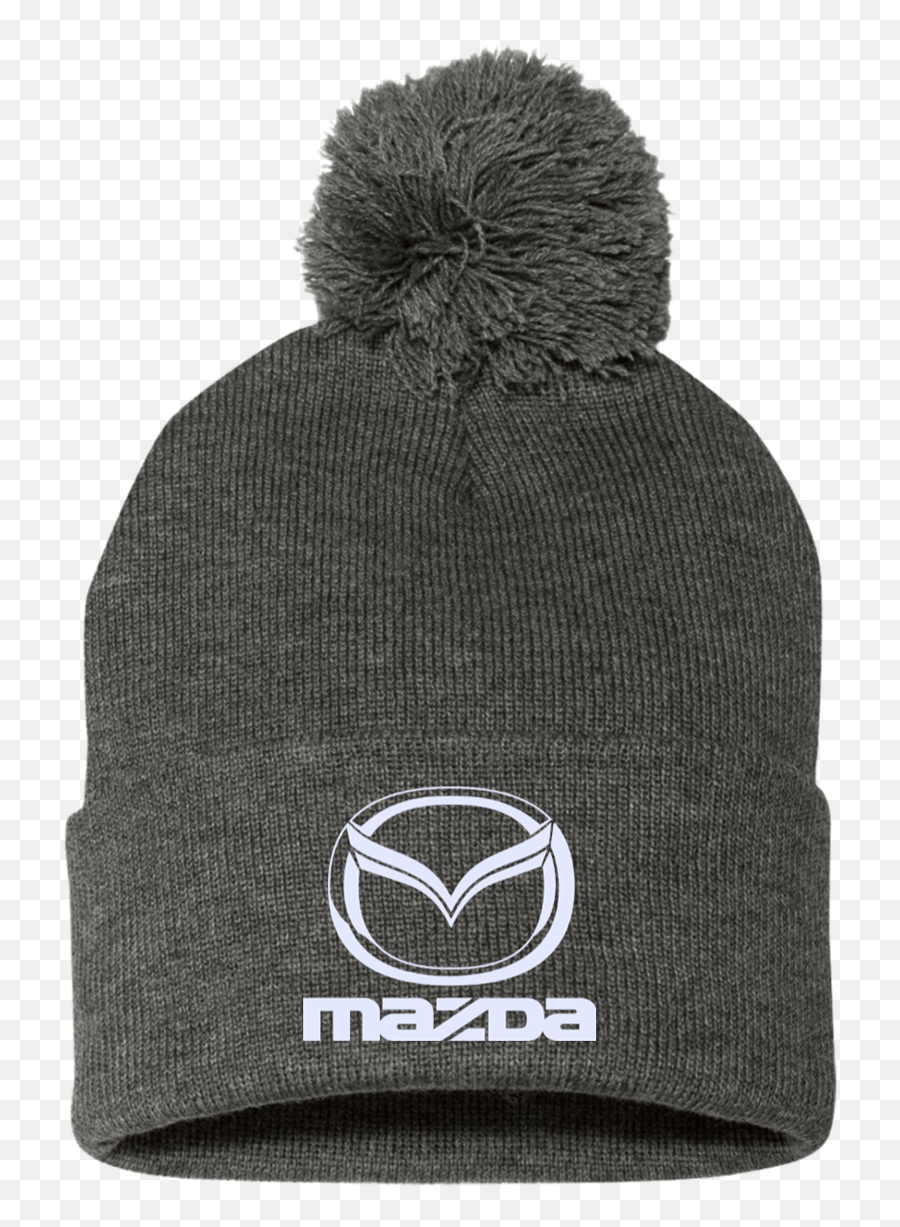 Mazda Sp15 Sportsman Pom Pom Knit Cap Knitted Hats Beanie - Knit Cap Emoji,Tuba Emoji