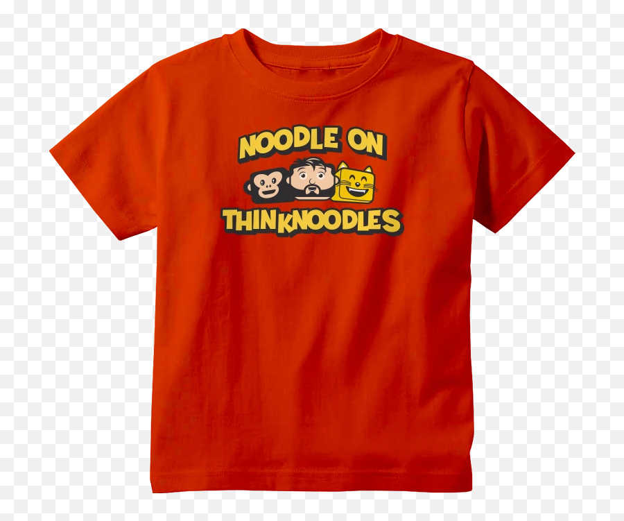 Noodle On Emoji Tee Shirt - Active Shirt,Noodles Emoji