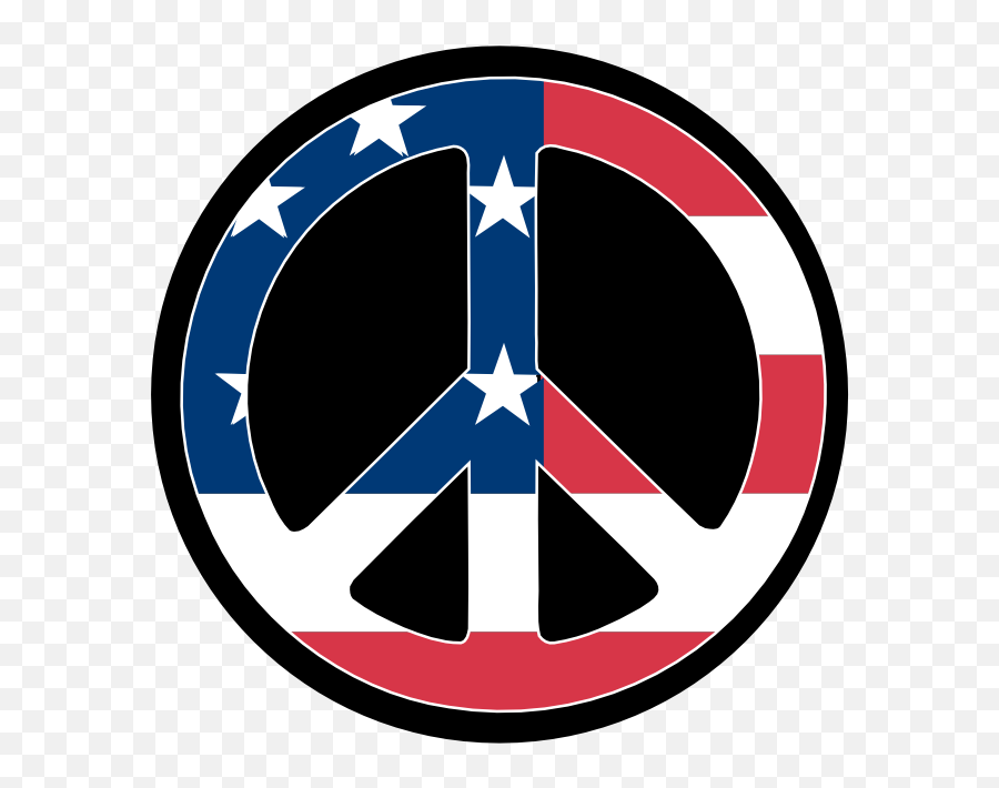 Download Scalable Vector Graphics Us Flag Peace Symbol - Peace Symbol United States Emoji,Emoji Peace Symbol