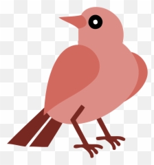 Red Bird Clipart - Clip Art Emoji,Raven Bird Emoji