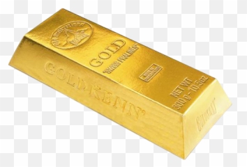 Gold Bar - No Background Emoji