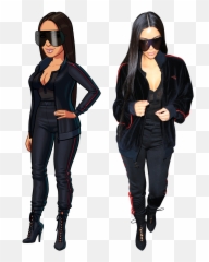 There Is A New Look In Kim Kardashian - Kim Kardashian Hollywood Png Emoji,Kim K Emoji