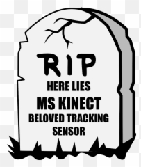 Microsoft Kinect Tombstone - Appalachian State Mountaineers Emoji,Rip Emoji