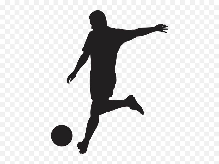 Football Player Png - Football Player Silhouette Png Emoji,Pro Soccer Emojis