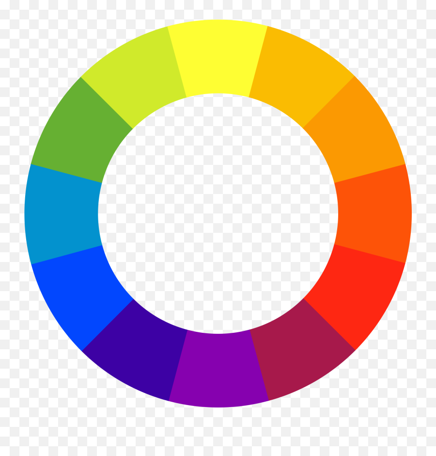 Psychology Of Clothing Colours - Color Wheel Transparent Background Emoji,Colours That Represent Emotions