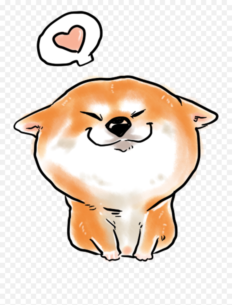 Cute Animal Shiba Inu Cartoon Png And - Shiba Cartoon Png Emoji,Shiba Inu Emoji