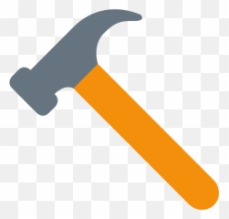 Twemoji2 1f528 - Hammer Emoji