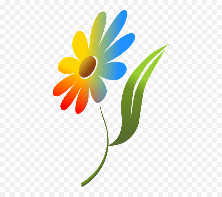 Free Yellow Flower Flower Vectors - Daisies And Sunflowers Clipart Emoji,Sunflower Emoji