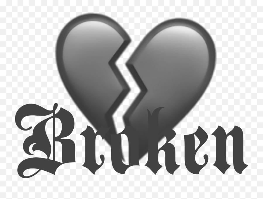 Pin - Heart Emoji,Heart Broken Emoji