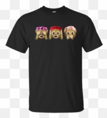 Three Emoji Monkey Shirt Flower Hear Speak See No Evil Shirt - Planet Rock T Shirt,Speak No Evil Emoji