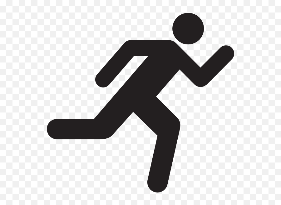 Runner Clipart Transparent Background - Man Running Clipart Emoji,Running Emoji Transparent