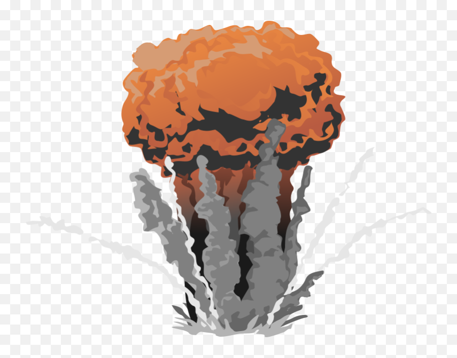Explosion Free To Use Cliparts 3 - Atomic Bomb Gif Png Emoji,Explosion Emoji