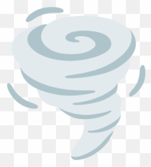 Tornado Clip Emoji Transparent Png Clipart Free Download - Tornado Png,Storm Emoji