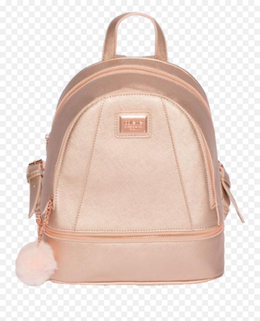 Rosegold Rosegoldaesthetic Aesthetic Pink Backpack Bag - Bag Emoji,Backpack Emoji