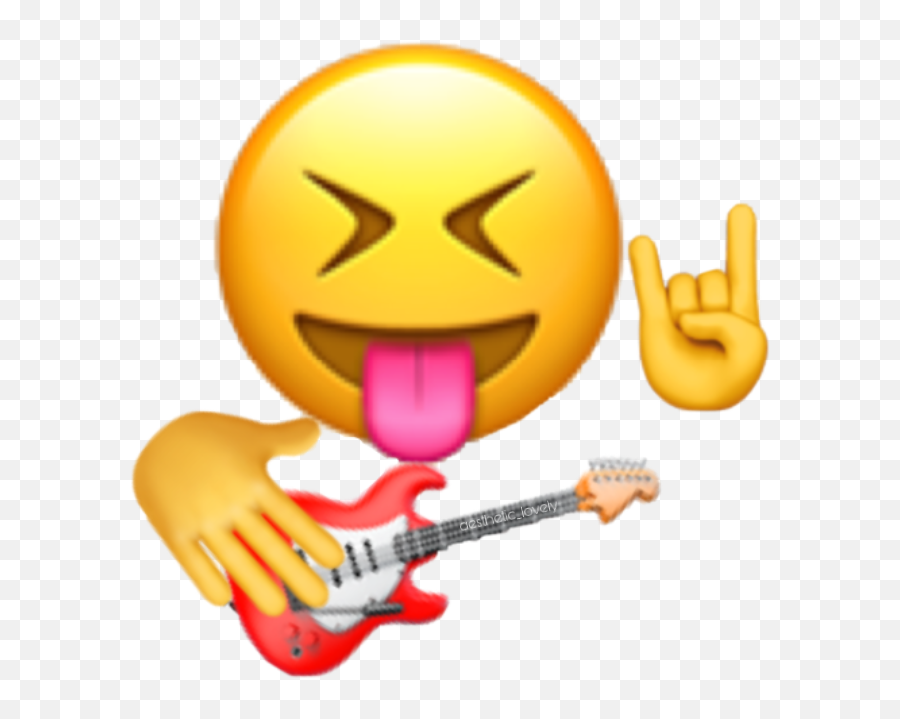 Tongue Out Squinting Emoji,Rock N Roll Emoji