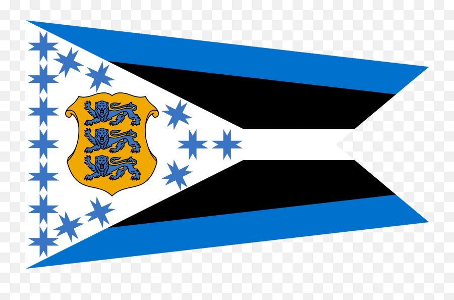 Estonian Flag In Style Of Ohio Flag - Graphic Design Emoji,Pakistan Flag Emoji