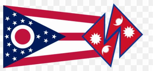 Flag Of Ohio If The State Was Colonized - Emoji