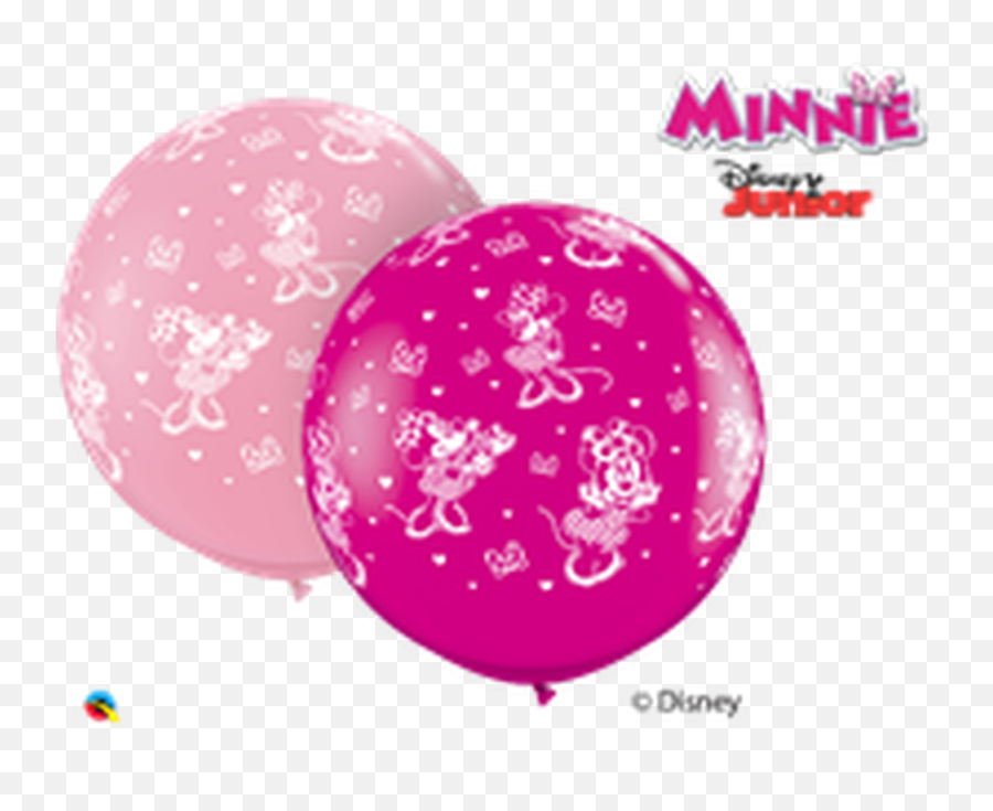 36 Q Minnie Mouse Pinkwild Berry Print 2 Count - Havin Disney Junior Emoji,Breast Cancer Ribbon Emoji
