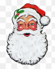 Christmas Santa Face Png Free Download - Claus Emoji