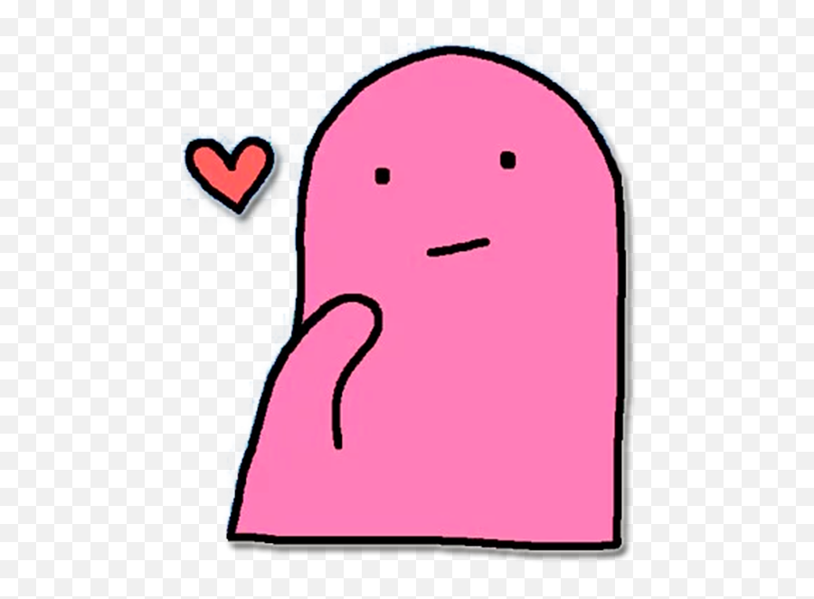 Blobby Stickers For Whatsapp - Blobby Sticker Emoji,Naruto Emoji