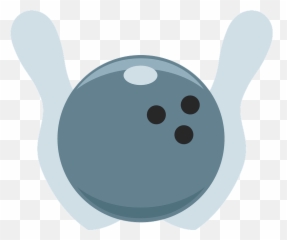 Bowling Ball Clipart - Dot Emoji,Bowling Emoji