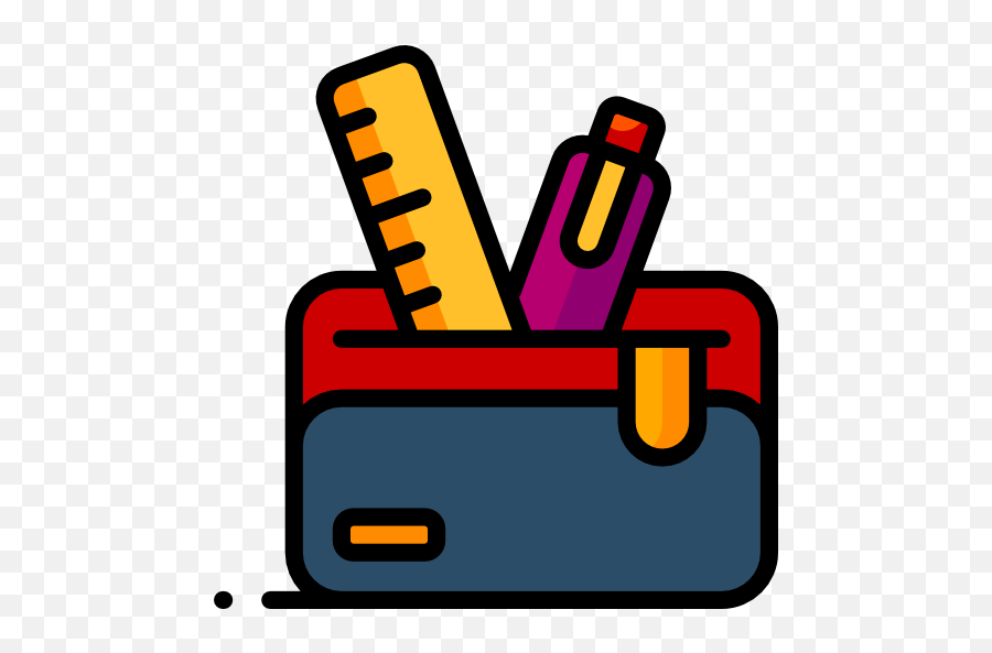 Pencil Clipart Clipart - Pencil Case Icon Emoji,Emoji Pencil Case